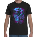 Elliz Clothing Era Mesozoica Camiseta de esqueleto de T-Rex
