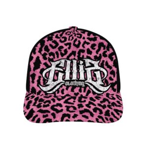 Elliz's Pink Leopard Baseball Cap