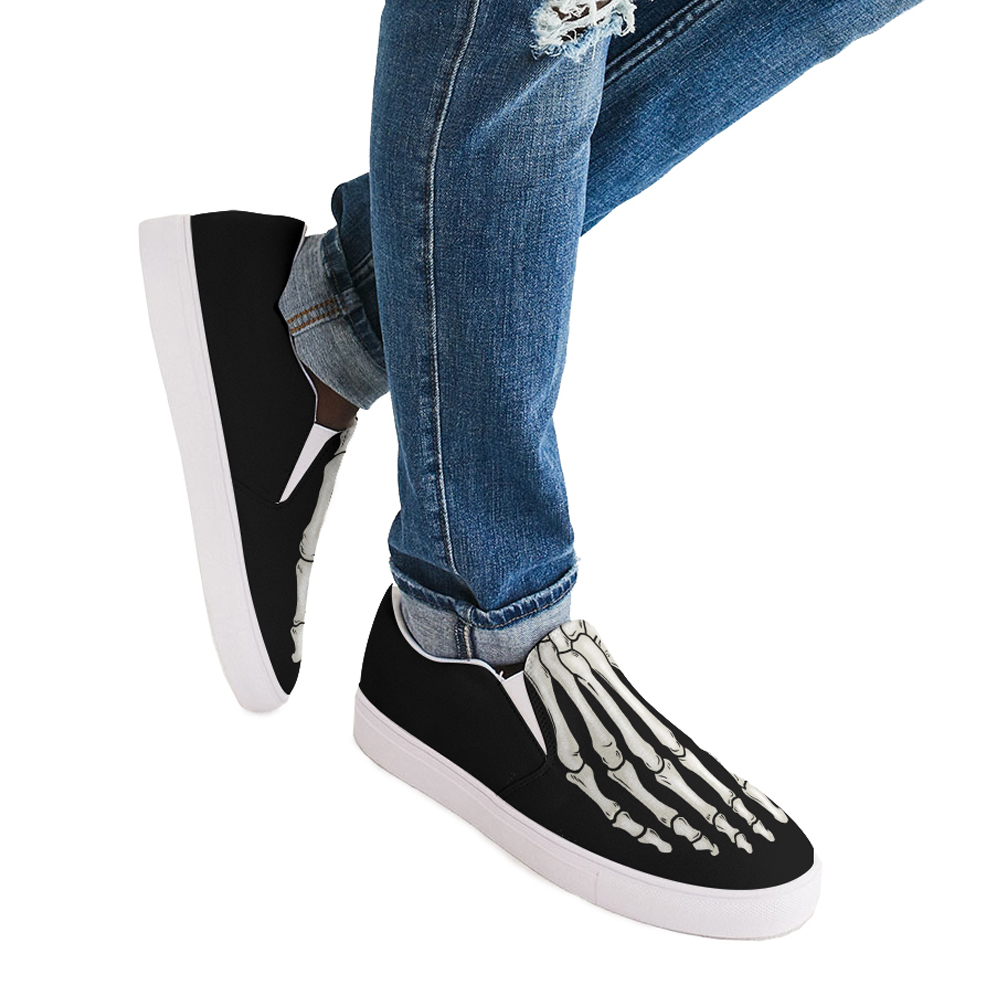 Women's Elliz Skeleton Foot Slip-on Skater Shoes